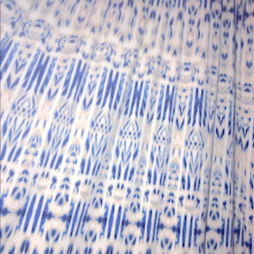 Maxi Dress Pretty Blue pattern